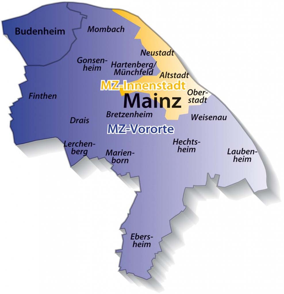 Notdienstkreise in Mainz-Stadt